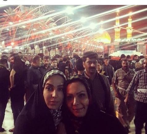 عکس عاشقانه در بین الحرمین