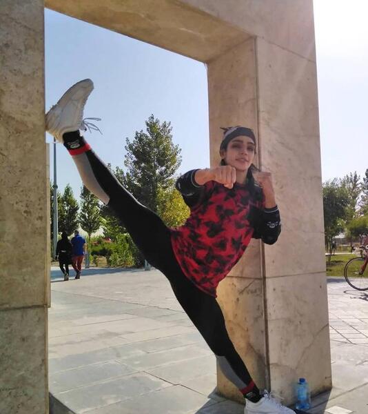 عکس فیک دختر رزمی کار
