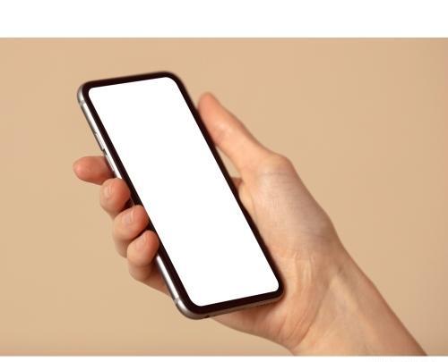 عکس گوشی صفحه سفید