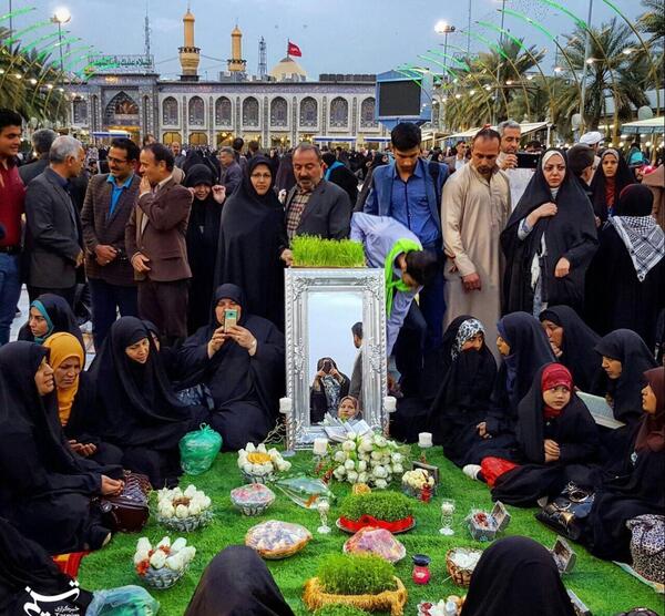 عکس گرافیکی از بین الحرمین