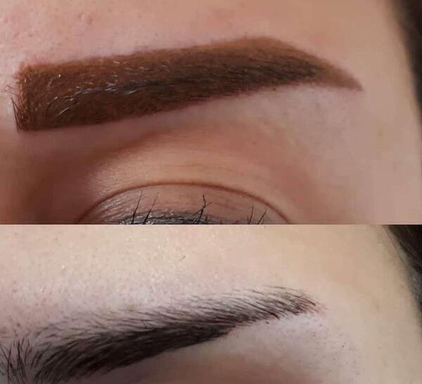 عکس تاتو قاب و سایه ابرو