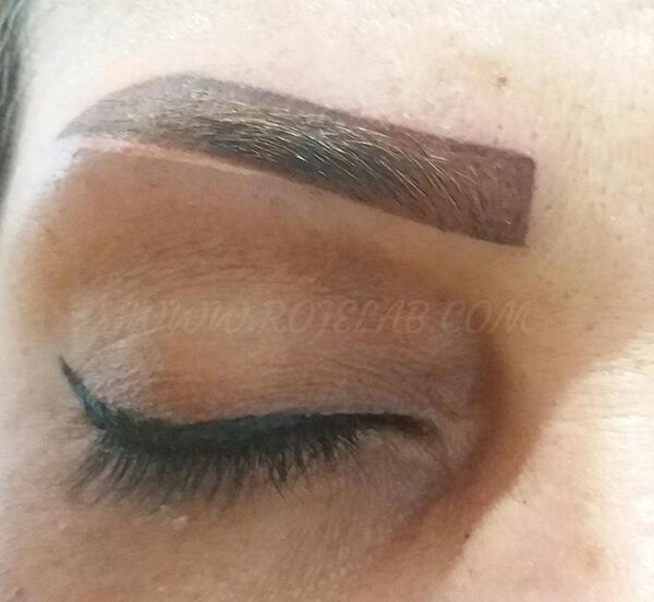 عکس تاتو قاب و سایه ابرو
