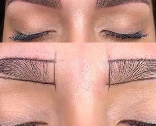 عکس تاتو قاب و سایه ابرو