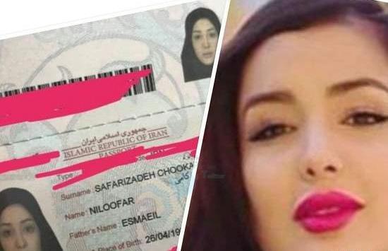 عکس تاتو دست نیلی افشار