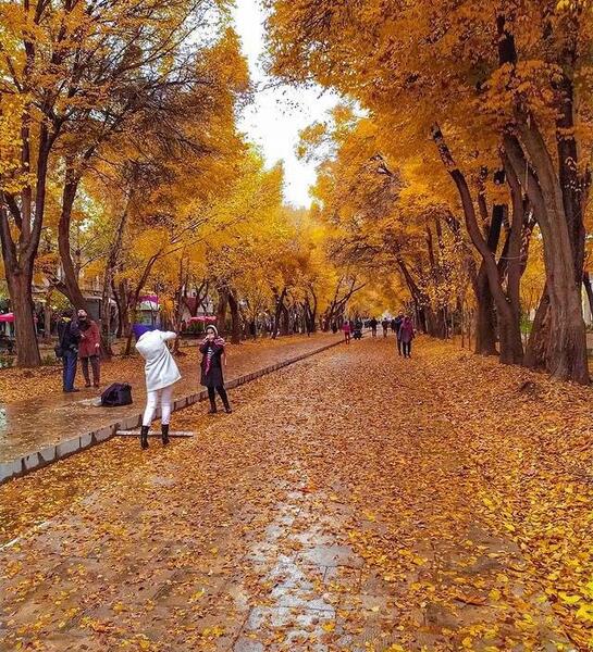 عکس پاییزی اصفهان