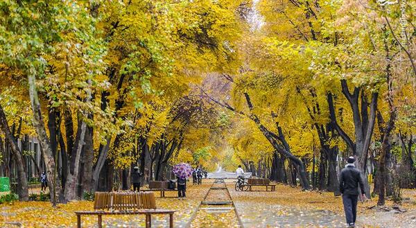 عکس پاییزی اصفهان