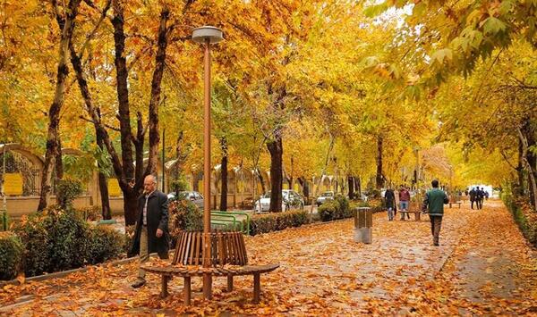 عکس پاییزی اصفهان