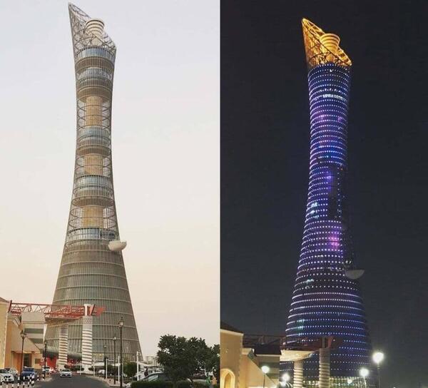 عکس برج قطر