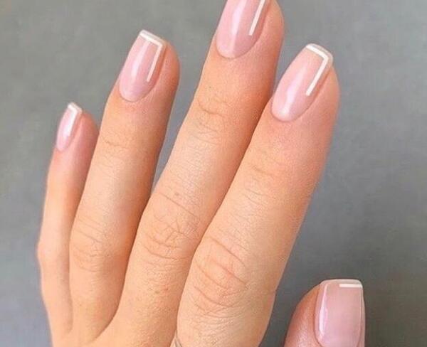 عکس طرح ناخن لاک ساده