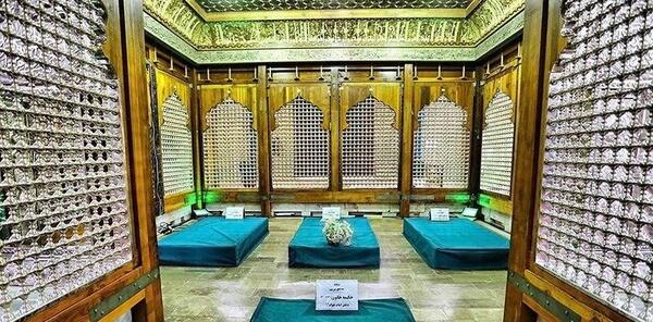 عکس داخل ضریح امام حسن عسکری