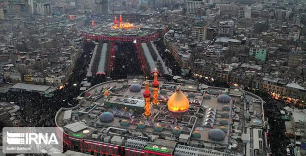 عکس نمای بین الحرمین