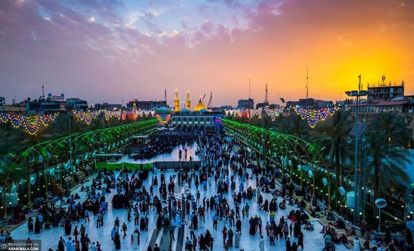 غروب عکس بین الحرمین