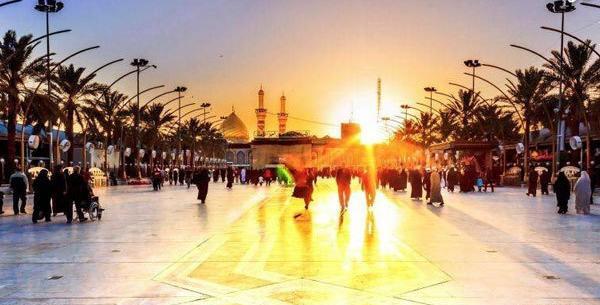 غروب عکس بین الحرمین