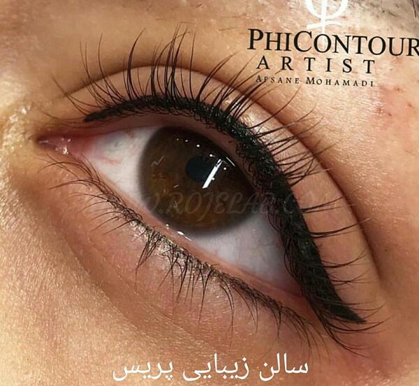 عکس تاتو خط چشم نی نی سایت