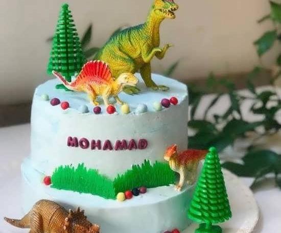 عکس دایناسور برای روی کیک