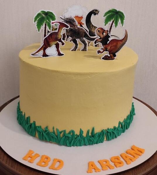 عکس دایناسور برای روی کیک