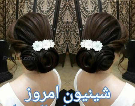 عکس مدل مو و ناخن عروس