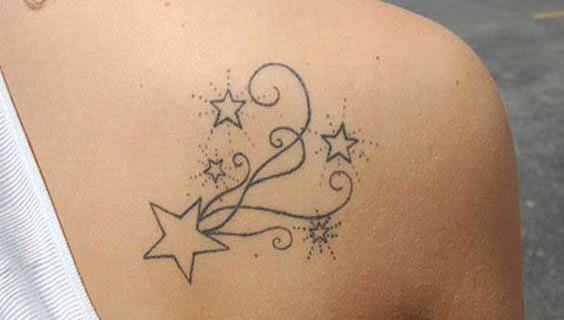 عکس تاتو روی دست ستاره