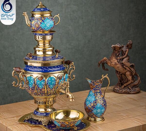 عکس نقاشی ساده سماور