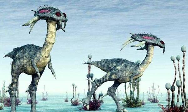 عکس دایناسور فضایی