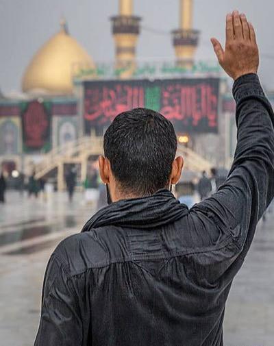 عکس سجده در بین الحرمین