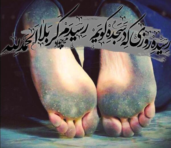 عکس سجده در بین الحرمین