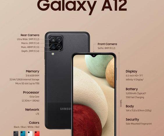 عکس گوشی a12 ویتنام