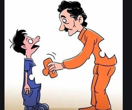 عکس نقاشی ساده پدر