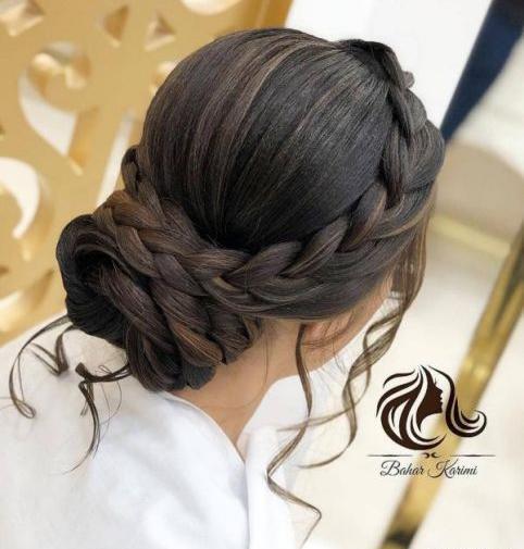 عکس شینیون مو زنانه جدید