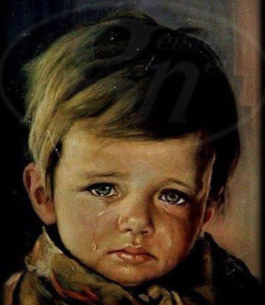 عکس نقاشی دختر شیطانی