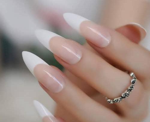عکس مدل ناخن فرنچ رنگارنگ