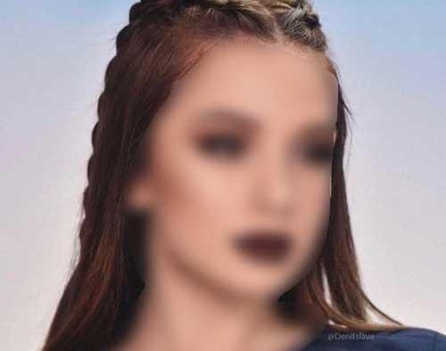 عکس بافت مو جلو سر زیر شال