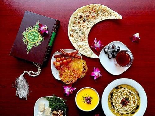 عکس سفره افطار قدیمی