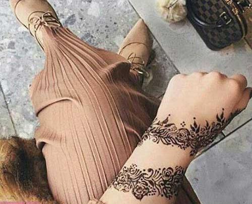 عکس تاتو دست ضربان قلب