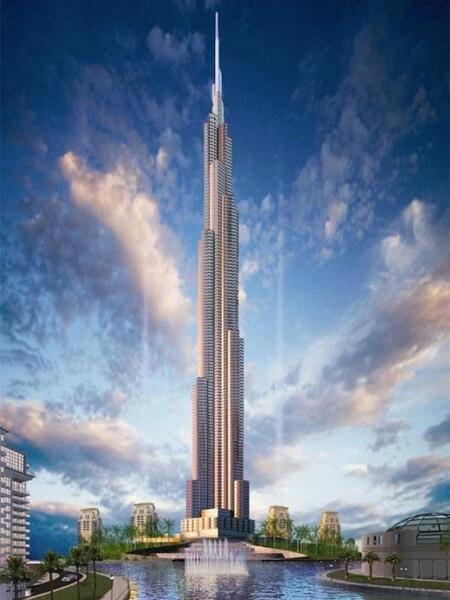 عکس تهیونگ روی برج خلیفه
