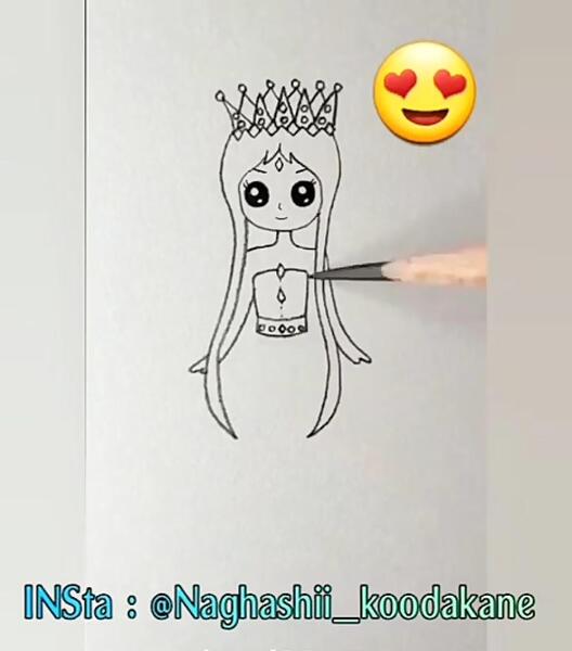 عکس نقاشی ساده و زیبا بچه گانه