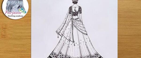 عکس نقاشی دختر هندی