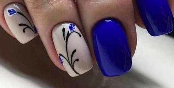 عکس مدل های طراحی ناخن ساده