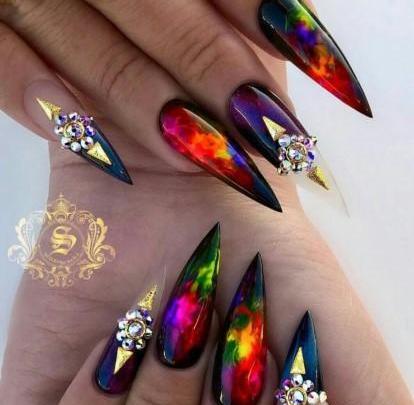 عکس ایده مدل ناخن ساده