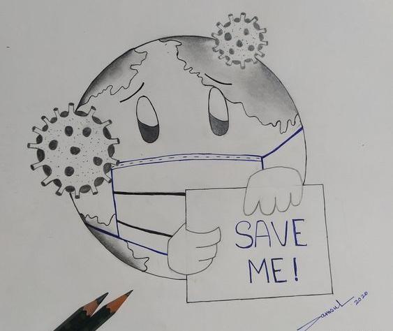 عکس کرونا طراحی