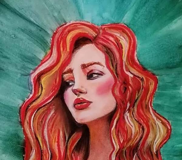عکس نقاشی ساده و آسان دخترانه
