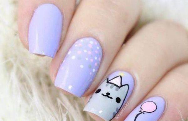 عکس مدل ژلیش ناخن ضربان قلب