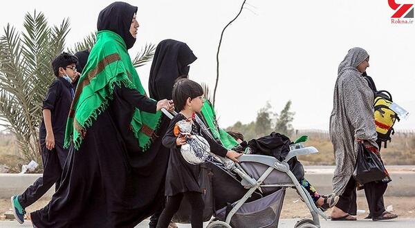 عکس موکب پیاده روی اربعین