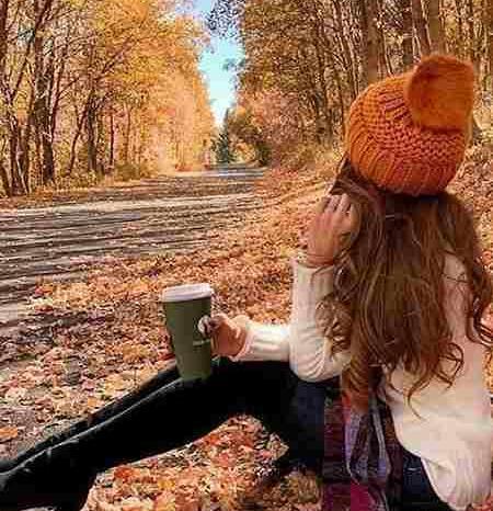 عکس نوشته های پاییزی عاشقانه