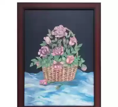 عکس نقاشی گل با مداد شمعی