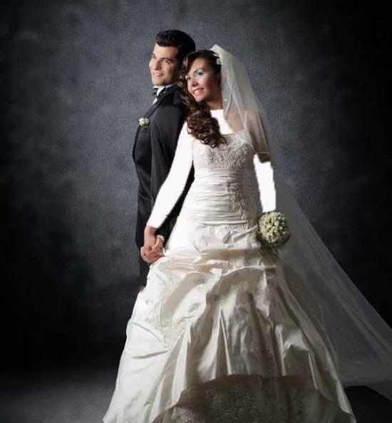 عکس عاشقانه عروس و داماد ایرانی