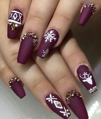 عکس مدل ناخن ساده شیک