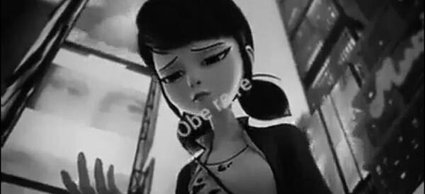 عکس نوشته غمگین مرینت