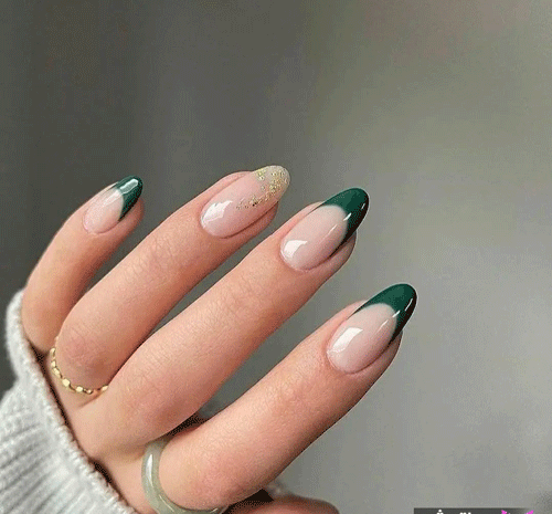 عکس طرح ناخن فرنچ