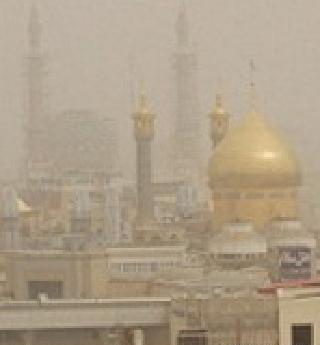عکس تصاویر آلودگی هوا در مشهد